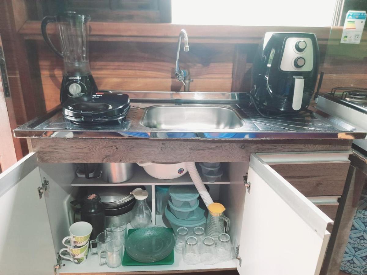 827 Chale Pe Na Areia, Completo Na Praia Do Estaleiro Em Ubatuba - 1 Dormitorio, 1 Banheiro, 1 Vaga De Garagem Zewnętrze zdjęcie