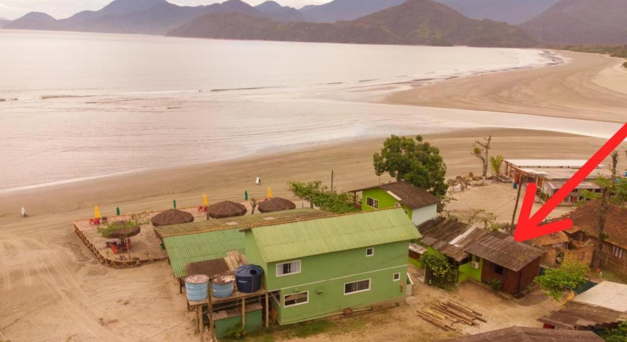 827 Chale Pe Na Areia, Completo Na Praia Do Estaleiro Em Ubatuba - 1 Dormitorio, 1 Banheiro, 1 Vaga De Garagem Zewnętrze zdjęcie